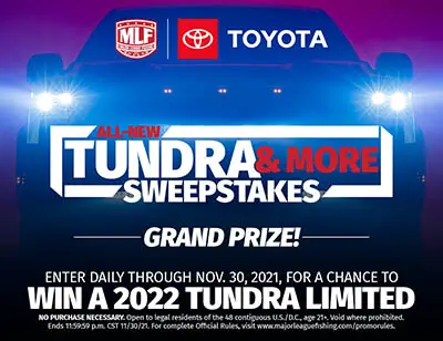 Win a 2022 Toyota Tundra from MLF