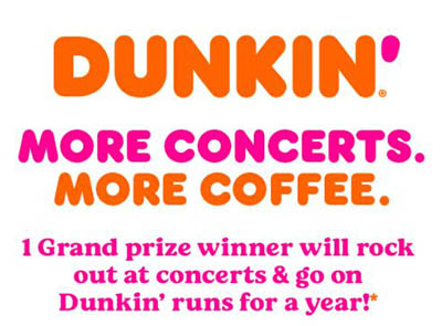 Win a Year of Concerts & Coffee