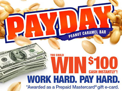 Win a Prepaid Mastercard from Payday