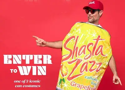 Win a Shasta Halloween Costume