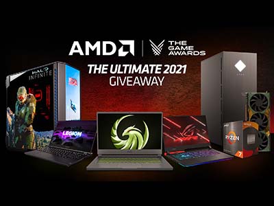 Win a Gaming Laptop from AMD