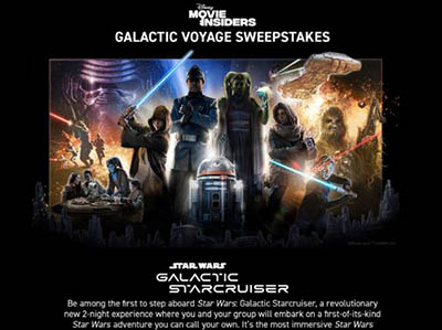 Win a Star Wars: Galactic Starcruiser Adventure