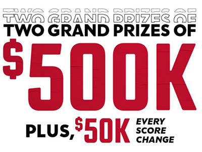 Win $500,000 from Rocket Mortgage