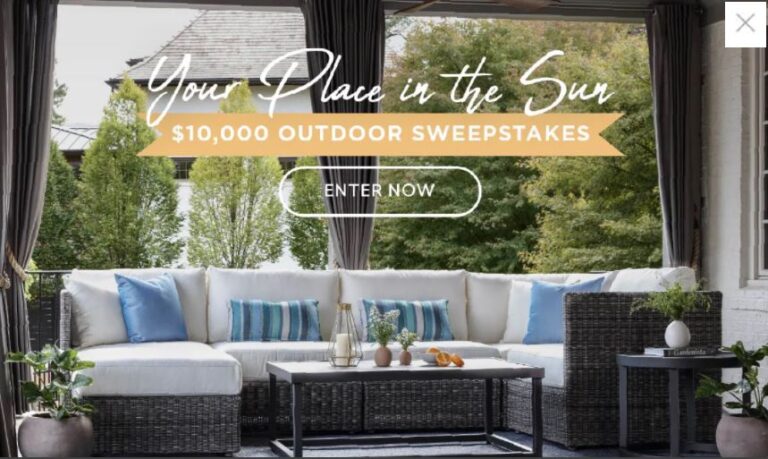 Win $10K in Bassett Outdoor Furniture