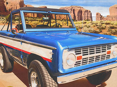 Win a Vintage Ford Bronco from Natural Light