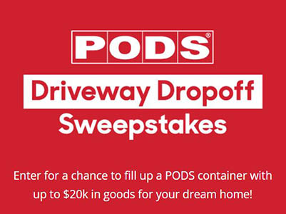Win $20,000 from PODS