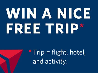 Win a Nice Free Trip from Delta