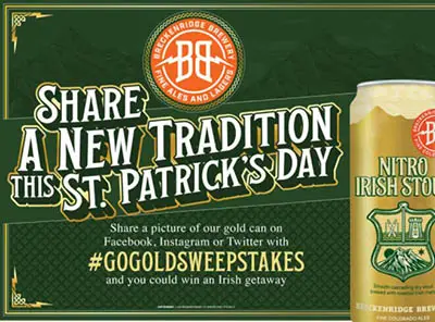 Win a Trip to Dublin from Breckenridge Brewery