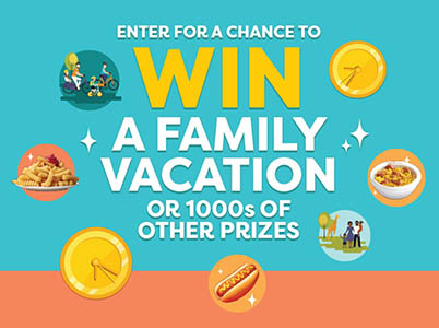 Win a Family Vacation from Kraft