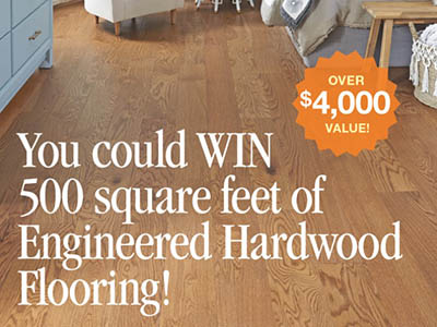 Win a White Oak Hardwood Floor Makeover