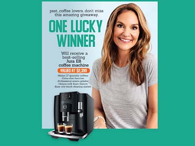 Win a Jura E8 Coffee Machine