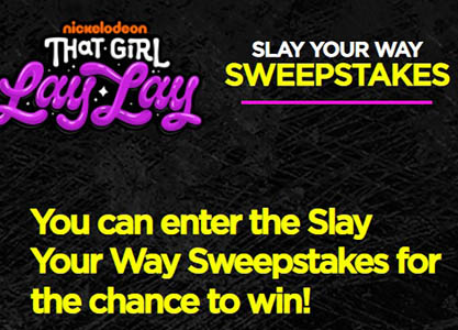 Win a Nickelodeon Vacation from Lay Lay