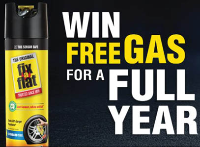 Win Free Gas for a Year from Fix-a-Flat