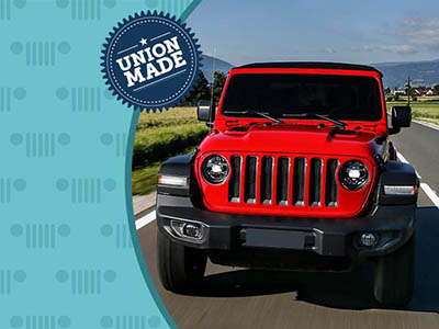 Win a 2022 Jeep Wrangler from Union Plus