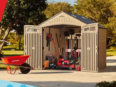 Win a CRAFTSMAN Shed Loaded w/ Tools