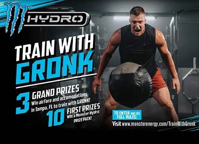 Win a Trip to Train with Gronk