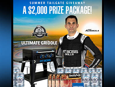Win a $2,000 Summer Tailgate Grill Package