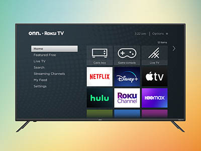 Win a 50″ 4K QLED Roku TV