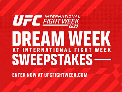 Win a Trip to a UFC Fight