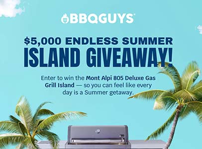 Win a Mont Alpi 805 Deluxe Gril from BBQGuys