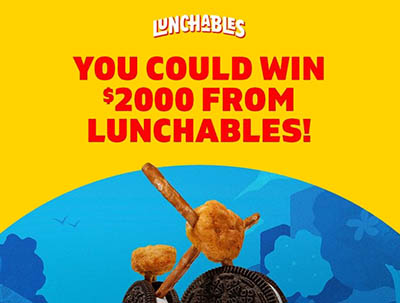 Win $2,000 from Lunchables