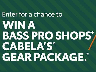 Win a Bass Pro Shops/Cabela’s Gear Package