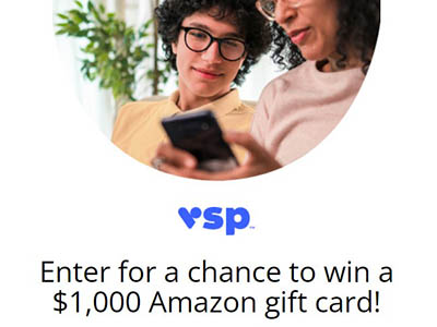 Win a $1K Amazon Gift Card from VSP