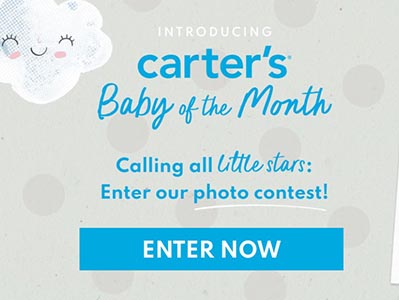 Win Carter's Apparel + Baby Photoshoot