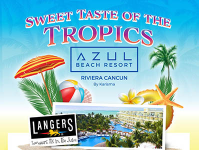 Win a Trip to Riviera Cancun from Langers