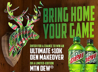 Win $10,000 from MTN DEW