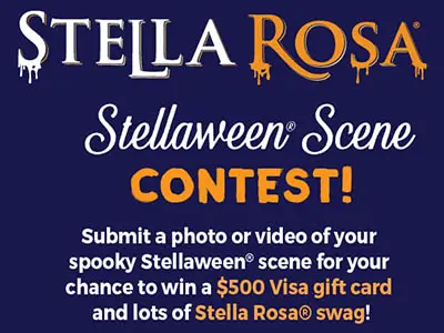 Win a $500 VISA Gift Card from Stella Rosa