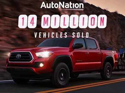 Win a 2022 Toyota Tacoma from AutoNation