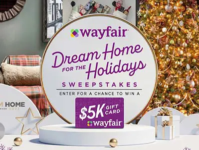 Win a $5K Wayfair Gift Card from HGTV