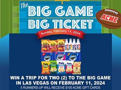 Win Big Game Tickets from ACME