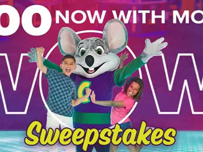 Win the Ultimate Chuck E. Cheese Birthday Party