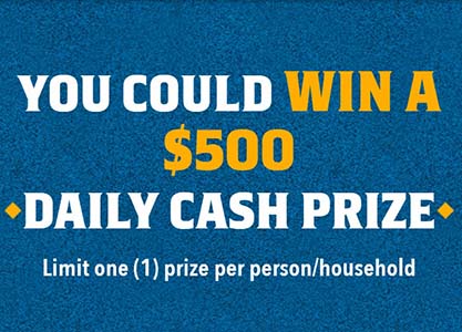 Win $500 Daily from Quaker