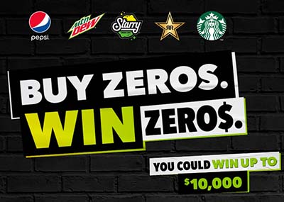 Win $10,000 from Pepsi Zero