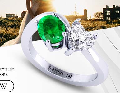 Win a $10K Diamond & Emerald Ring