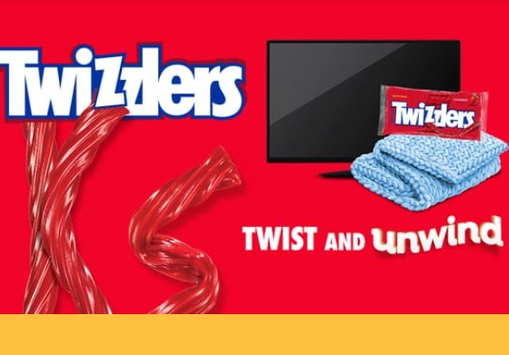 Win a Samsung Smart TV from Twizzlers