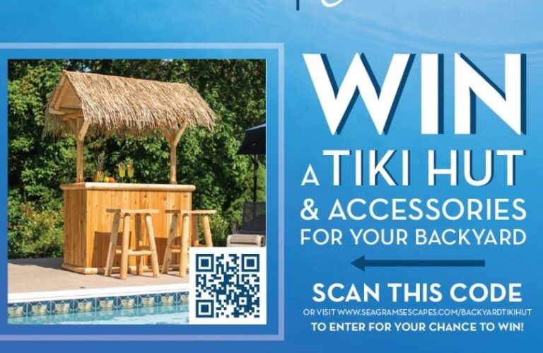 Win 1 of 25 Tiki Huts from Seagram’s