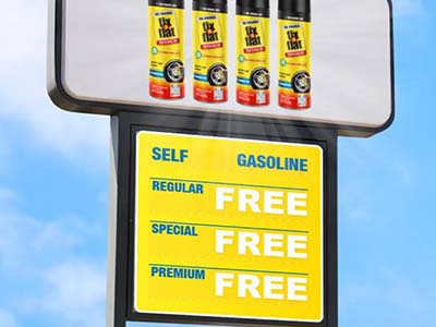 Win Free Fuel from Fix-A-Flat