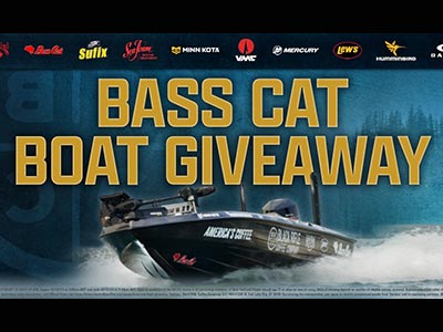 Win a Bass Cat Cougar FTD Bass Boat