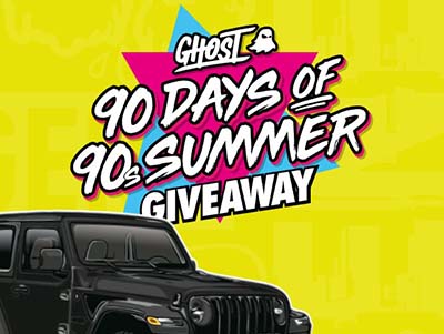 Win a 2023 Ghost Branded Jeep