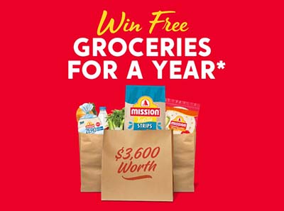 Win Free Groceries for a Year from Mission Foods