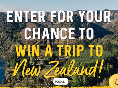 Win a New Zealand Trip from Zespri
