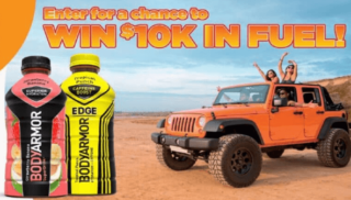 Win a Check for $10,000.00 from BodyArmor