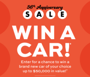 Win Your choice of car worth up to $50k