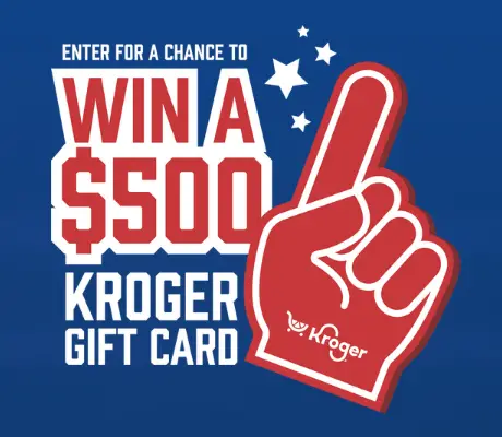 Win a $500 Kroger Gift Card