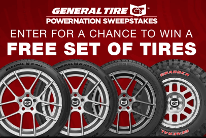 Win Four General Tire Brand Tires