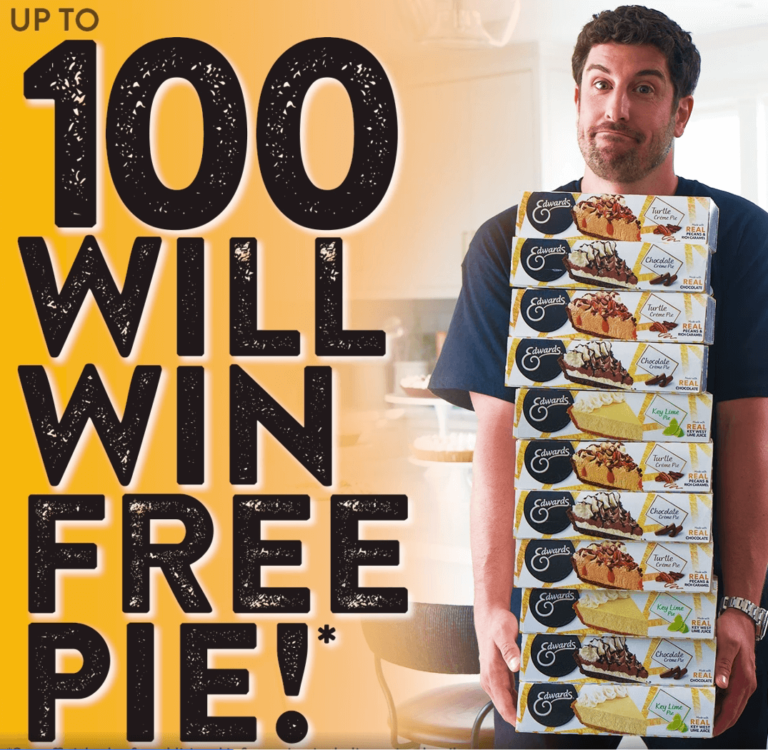 Win coupons for Free Edwards Desserts Products